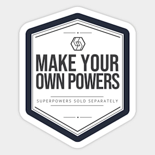 Make Your Own Powers Sticker